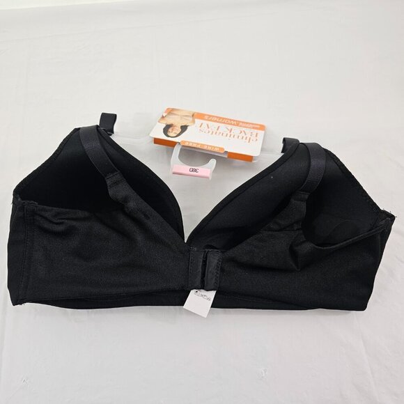 Warner’s Blissful Benefits Wire-Free Back Smoothing Natural Lift Bra - Size 38D - Picture 7 of 11